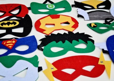 Maski superbohaterów